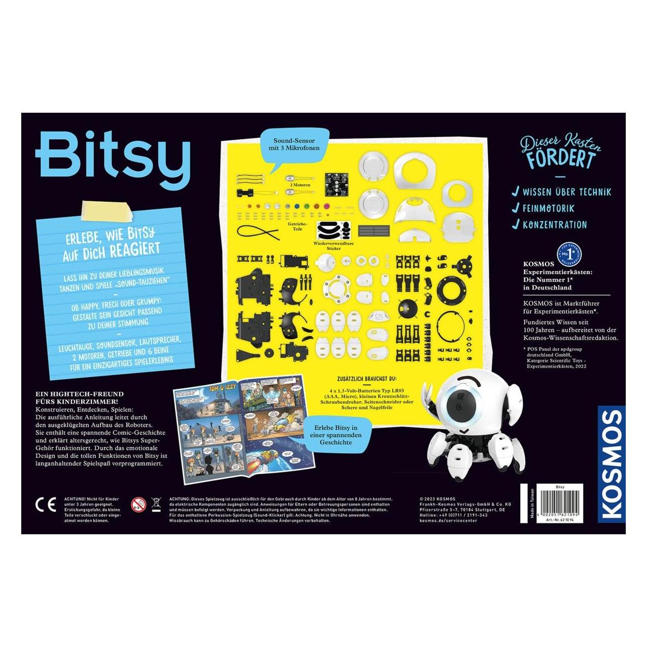 Kosmos Bitsy - Dein cleverer Robo-Freund (621094)