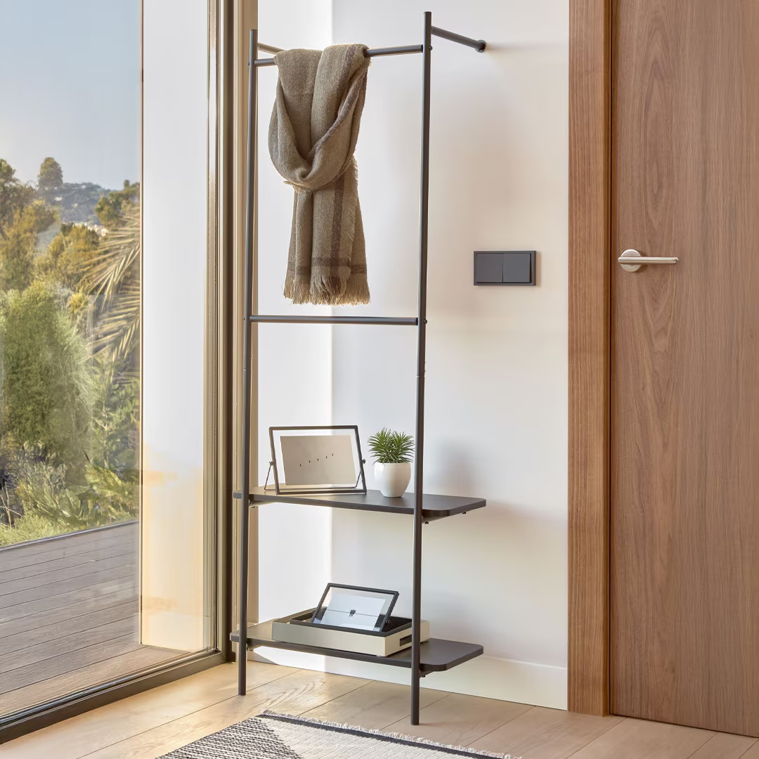Kave Home Wandrek Galatia Zwart B: 162 cm