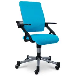 Paidi Drehstuhl Tio Sitness Stoff Blau