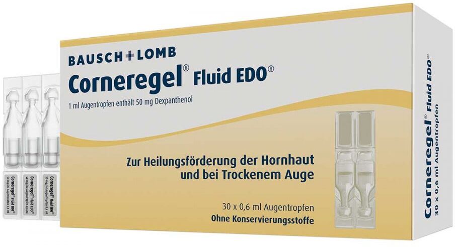 Corneregel Fluid EDO unterstützt die Wundheilung am Auge