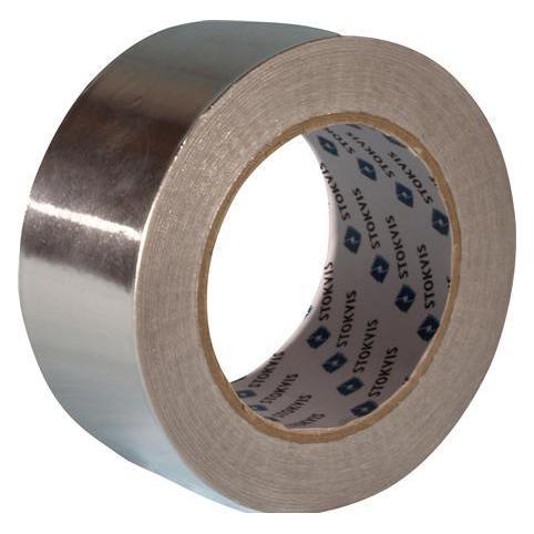 Stokvis Tapes STOKVIS Aluminiumband mit LinerBreite: 50mm, Länge: 50m (50 mm) (RA131250)