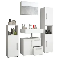 Badezimmer Flandu Weiß