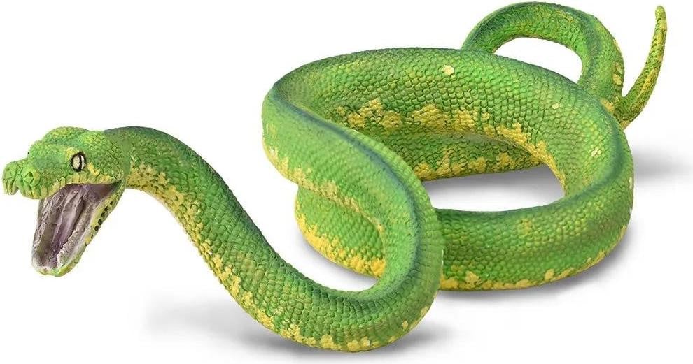 Collecta Groene boompython speelgoed dier 14 cm