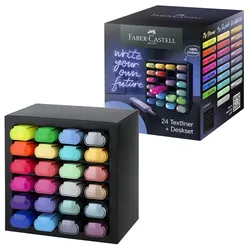 FABER-CASTELL Textmarker TL 46 Neon-, Pastell- und Metallicfarben