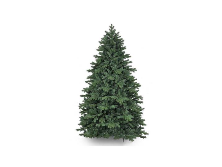 Laalu Weihnachtsbaum künstlicher Deluxe Bernard 210 cm, grün, 2D/3D, 1369 Zweige, inkl. Metallständer, Grün, Metall, Kunststoff, Tanne, Freiform, 210 cm, Dekoration, Weihnachtsdekoration, Christbäume & Zubehör