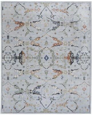 Grand Bazaar Claymore Machine Made Floral & Botanical Traditional Area Rug