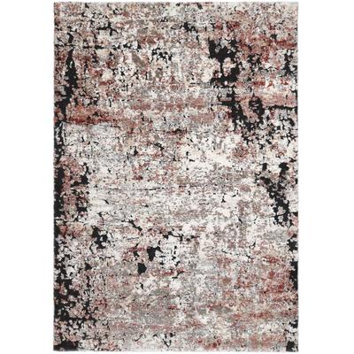Teppich OCI DIE TEPPICHMARKE "CYRUS SHINE", beige (creme, rot), B:240cm H:20mm L:290cm, Polypropylen, Teppiche, Teppich, Kurzfor, maschinell gewebt, Perlglanz in der Oberfläche