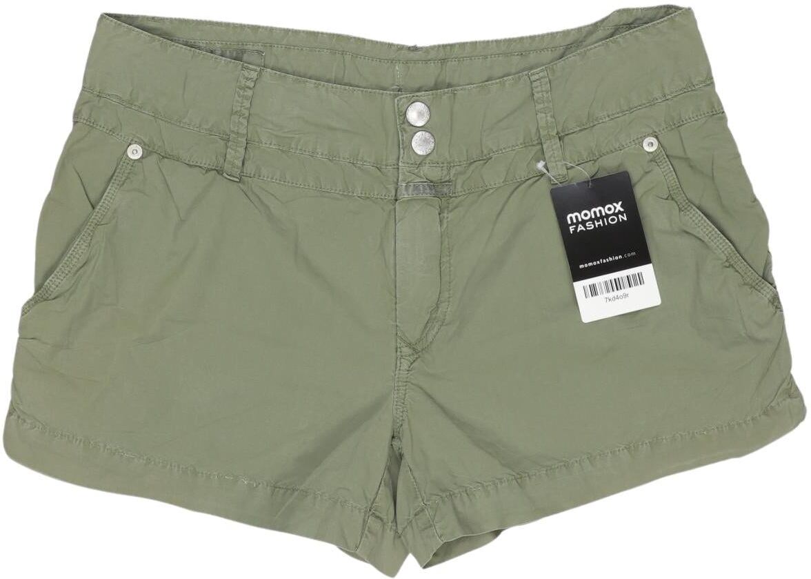 Closed Damen Shorts, Grün, Gr. EU 38 (IT 44), Baumwolle - Second Hand