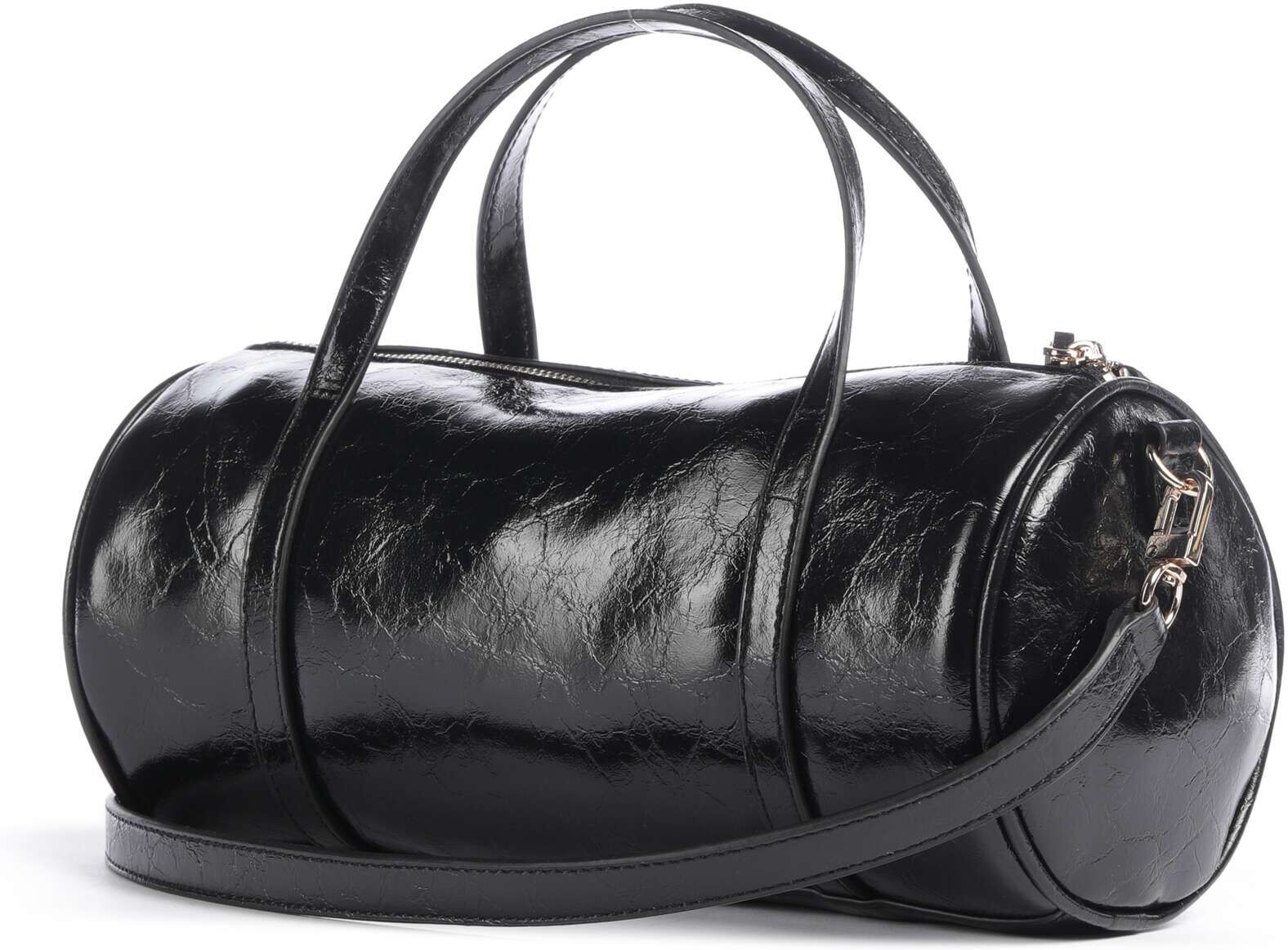 Guess Taylor Mini Handtasche aus Leder, schwarz