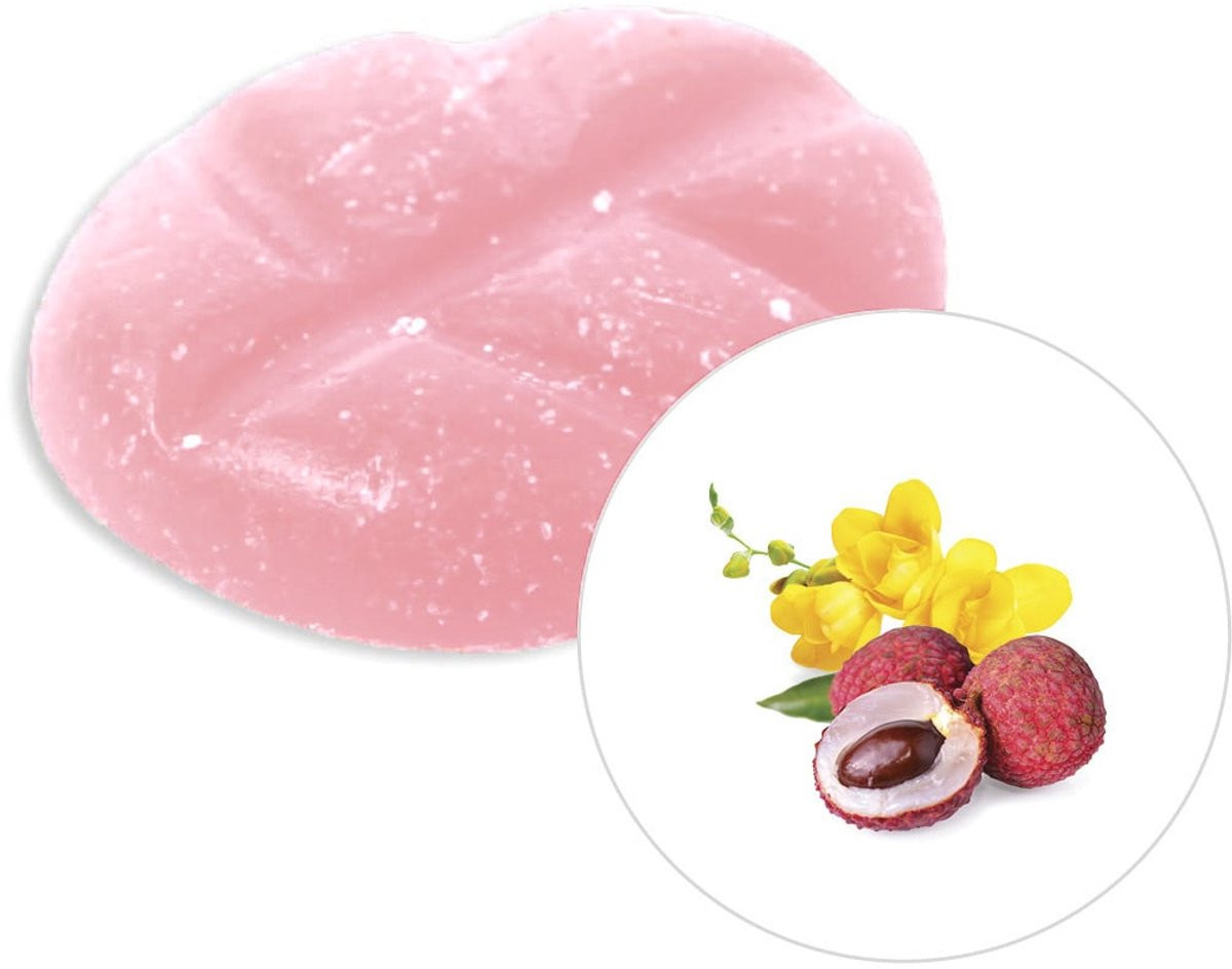 Scentchips Freesia & Lychee Geurblokjes - Huisparfum Waxmelts - 8 stuks