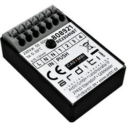 Bluetooth Taster-Interface CASAMBI RE2304NBT MINI, 230V Dosen-Einbau, 4-Eingänge für Taster / Ausgang CASAMBI, 2.4 GHz ARD-808921