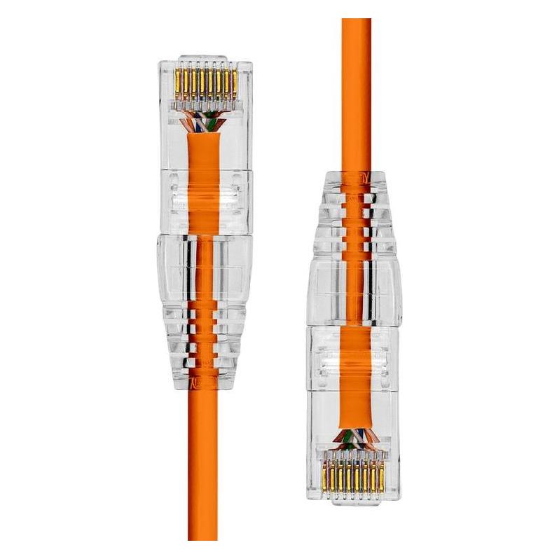 ProXtend Slim U/UTP CAT6 LSZH AWG 28 Orange 5M (U/UTP, CAT6, 5 m) (S-6UTP-05O)