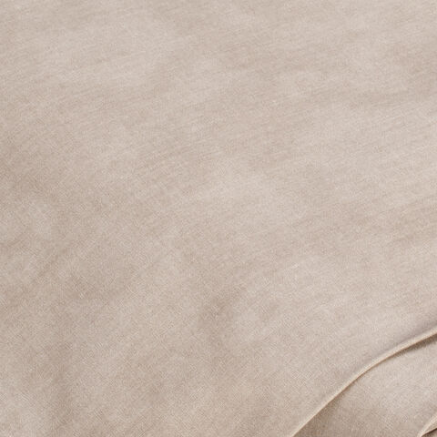 Baumwollstoff Moiré "Mona", taupe