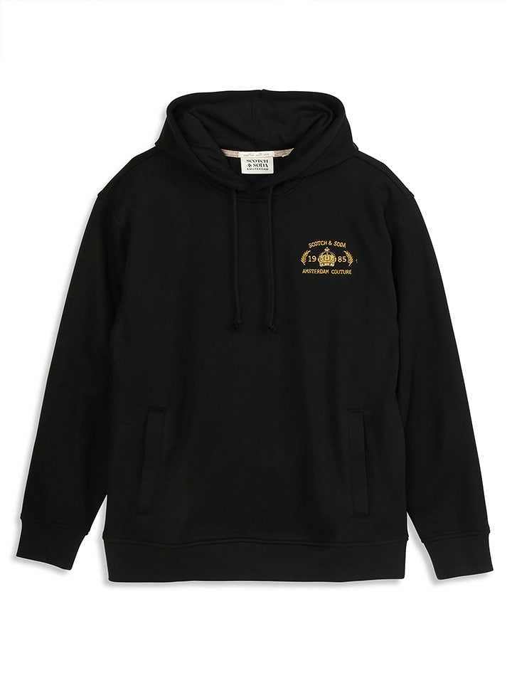 Scotch & Soda Hoodie in Schwarz - M