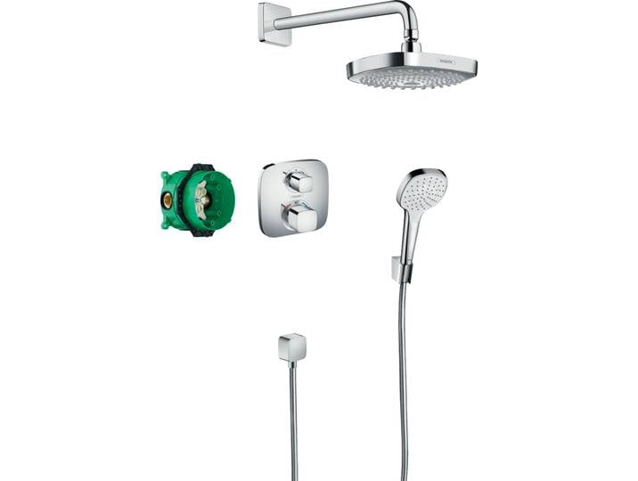 Pack encastré Design ShowerSet Croma Select E / Ecostat E (HG-27294000)