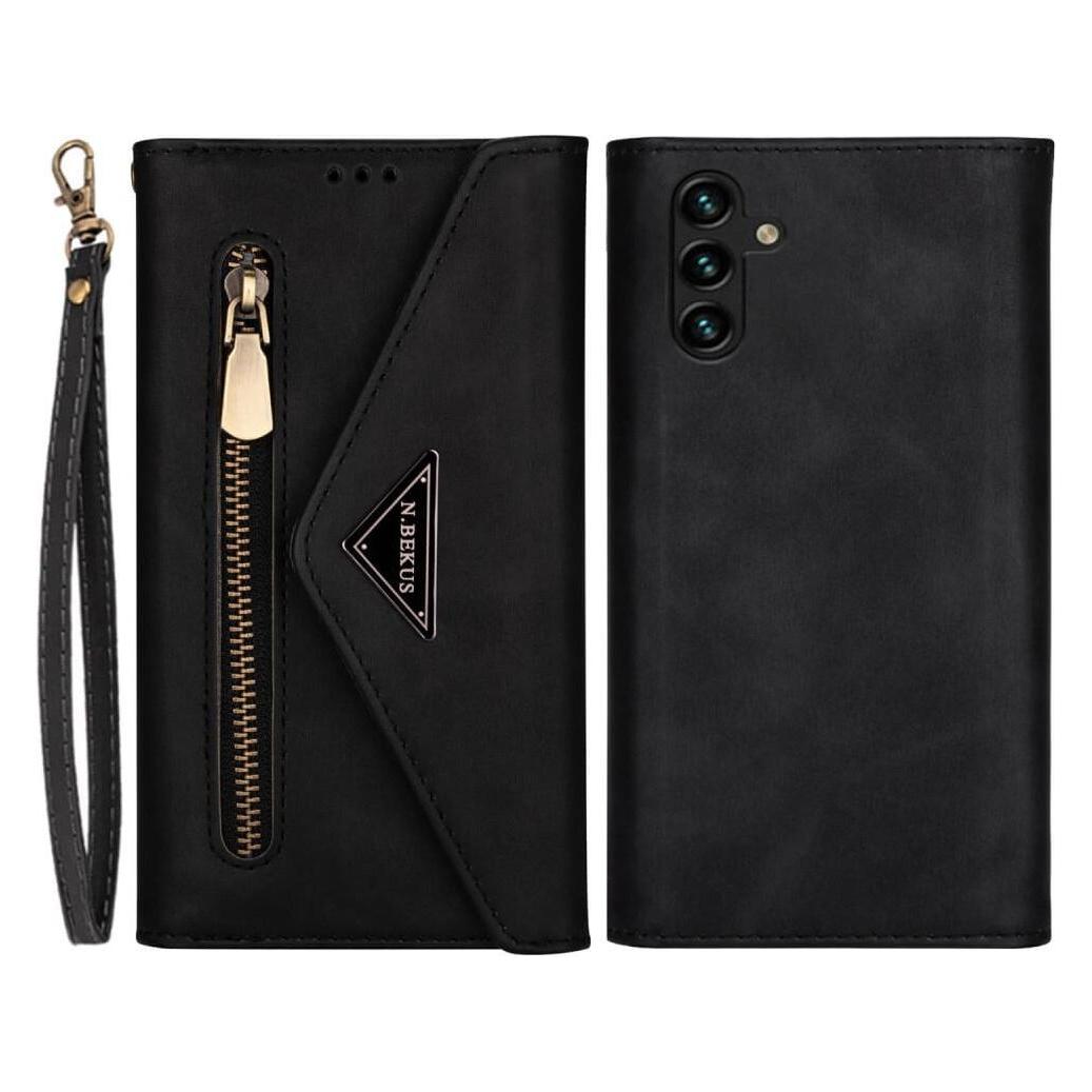 Cover-Discount Galaxy A14 - Brieftaschen Hülle schwarz (Samsung Galaxy A14) (660124794A)