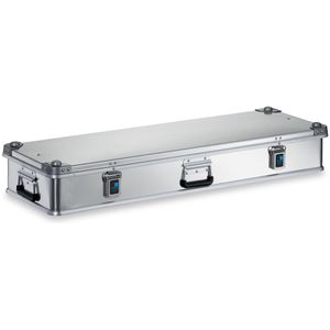 Zarges Alubox K470 Universalkiste 40847, 60 Liter, mit Deckel und Stapelecken, 1200 x 400 x 180 mm