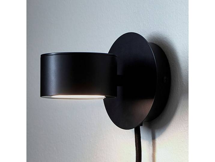 Clyde LED Applique Murale Black - Nordlux - Salon / séjour - Moderne - Métal - À ampoule unique