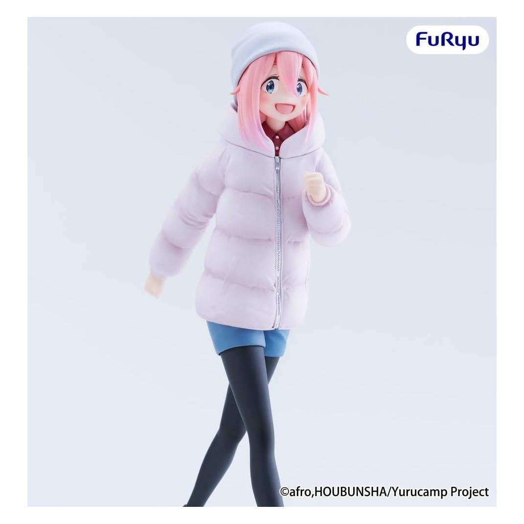 Furyu Laid-back Camp Season 3 statuette PVC Trio-Try-iT Nadeshiko Kagamihara 20 cm (FRYU51265)