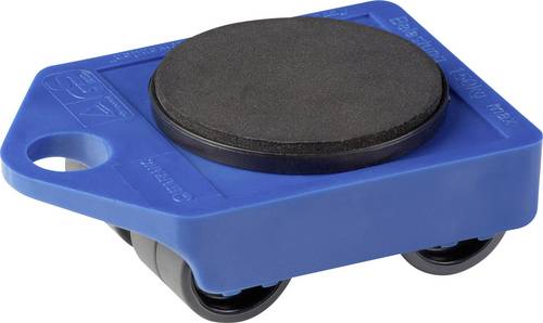 Meister Werkzeuge 0820009 Transportroller Kunststoff Traglast (max.): 150kg 106mm x 75mm x 38mm