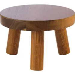 APS Element Buffetständer Akazienholz, Höhe: 100 mm, ø: 150 mm