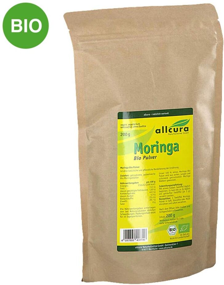 Moringa Bio Pulver 200g