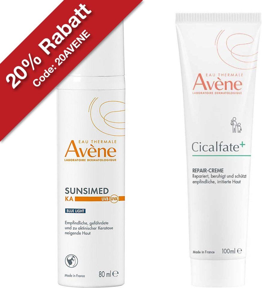 Avene Avène Sunsimed Ka + Avène Cicalfate Repair-Creme 100+80ml