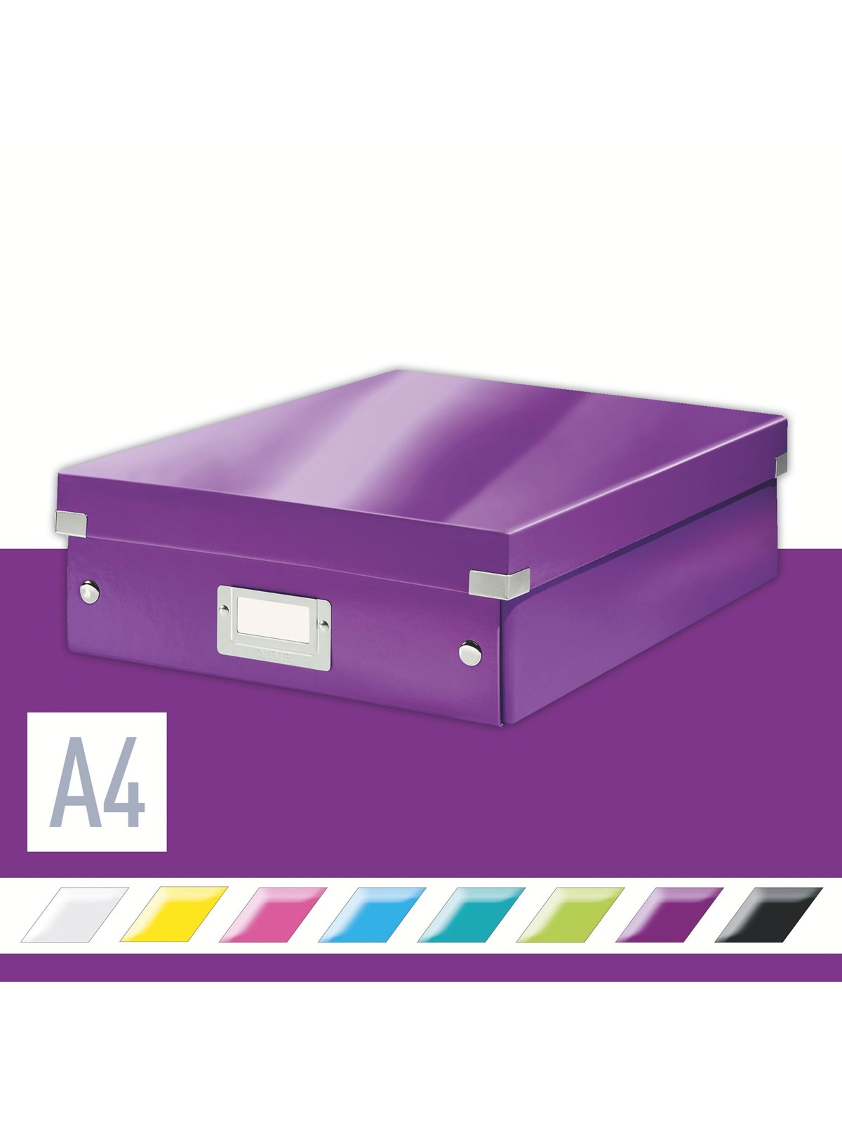 Leitz Click & Store WOW Organisationsbox Mittel Violett