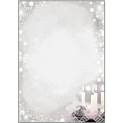 Sigel Weihnachts-Motivpapier »Christmas Silence«, 21x29.7 cm