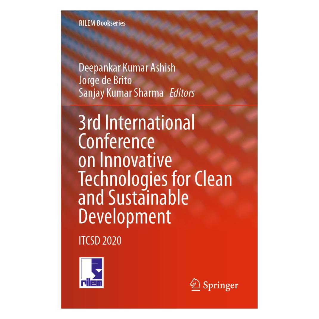 Springer 3rd International Conference on Innovative Technologies for Clean and Sustainable Development (Englisch, Softcover, de Brito, Deepankar Kumar Ashish, Jorge, Kumar Sharma, Sanjay) (56217049)