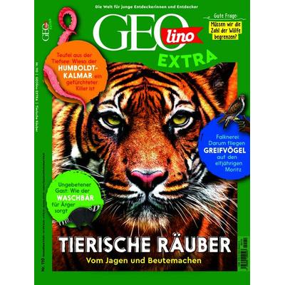 GEOlino Extra / GEOlino extra 110/2025 - Tierische Räuber, Geheftet von Juliane van Treeck, Gruner + Jahr, 978-3-652-01519-6
