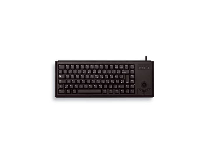 CHERRY G84-4400, Standard, Avec fil, USB, AZERTY, Noir G84-4400LUBFR-2