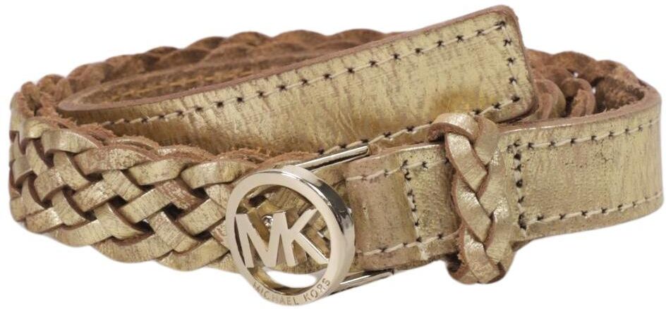 Michael Michael Kors Damen Gürtel, Gold, Gr. 80, Leder - Second Hand