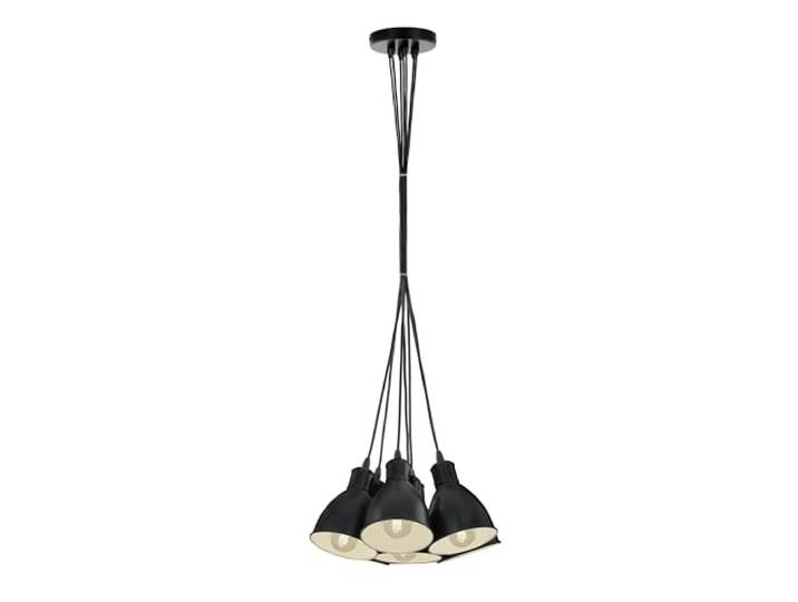 EGLO Priddy hanglamp, 7-lichts vintage hanglamp in industrieel design