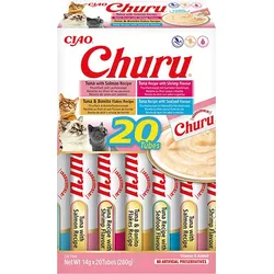 INABA CAT Churu Mix mit Meeresfrüchten 20x14g