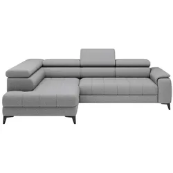 Ecksofa Chivas Stoff Grau Anthrazit