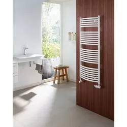 Zehnder Design-Heizkörper Zeno Bow, 788 x 495 mm, Sonderfarbe, Warmwasserbetrieb, ZZ300150K200000 ZZ300150K200000