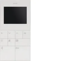 Elcom 1835403 BVF-540WS Innenstation Video Komfort AP 2D-Video weiß