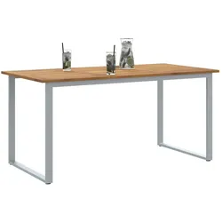 vidaXL, Gartentisch + Balkontisch, Jakonon (Überstehendes Oberteil-Design) (160 x 80 x 75 cm)
