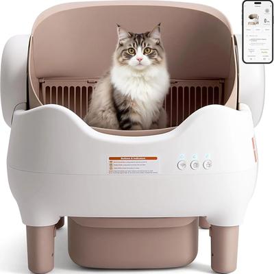 VOFORD Extra Large Self Cleaning Cat Litter Box With Smart App Control VOFORD Extra Large Self Cleaning Cat Litter Box With Smart App Control