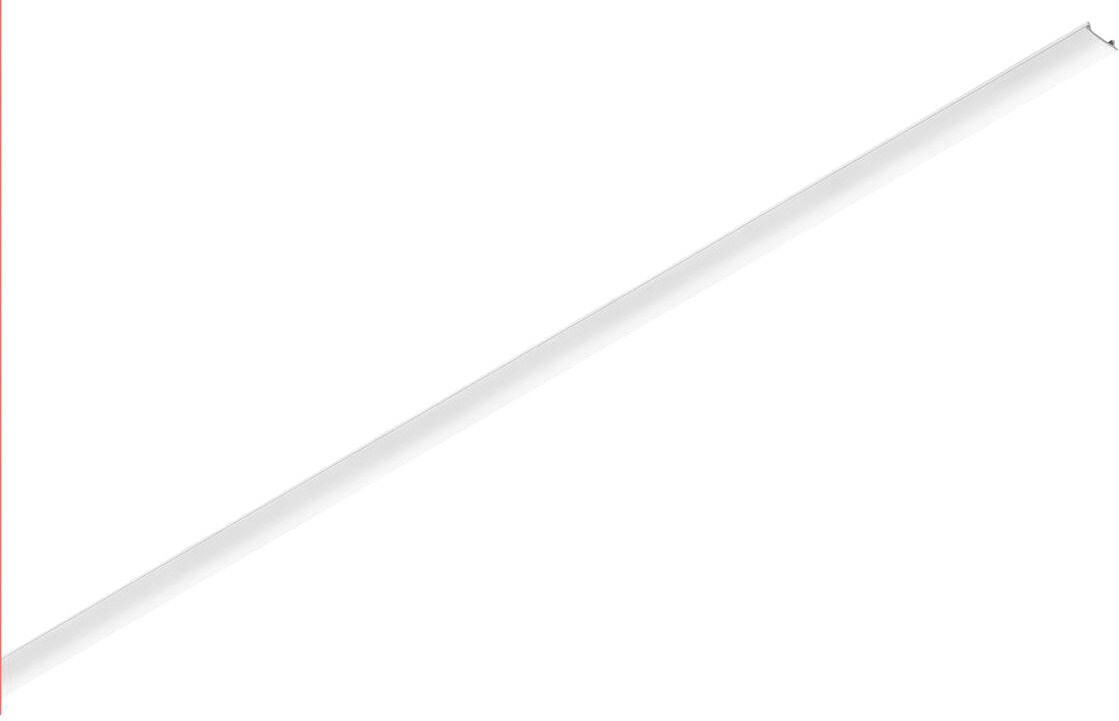 Slv 48v Track Schienenabdeckung, 20mm Für Standardschiene Aufbau, 2m, Weiß - 3 Phasen Stromschienen 48v