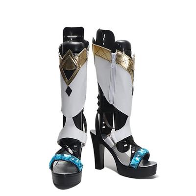 Elementar-Saga Cosplay Xilonen Anime Cosplay Kostüm Schuhe Cosplay Perücken Cosplay-Anzüge Cosplay Perücken Cosplay Schuhe Halloween Maskerade Leistung Party Hose Ärmel Umhang Für Damen Erwachsene