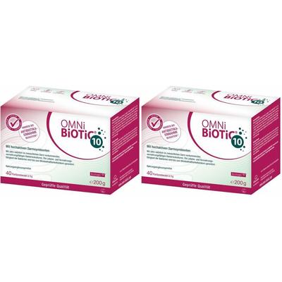 OMNi BiOTiC 10 Doppelpack 2x40x5 g Pulver