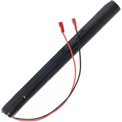 XCell Notleuchtenakku NiCd 7,2V 2500mAh L1x6 Baby C mit 300mm Kabel ersetzt Beghelli 415258001 (1 Stk.), Akku Ladegerät