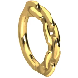 Chirurgenstahl Segmentring Clicker KETTEN-DESIGN