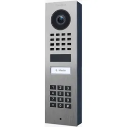DoorBird D1101KV Aufputz IP Video Türsprechanlage Edelstahl V2A, gebürstet