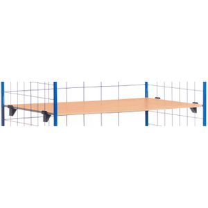 Rollcart Fachboden 08-7621, für Etagen-/Paketwagen, Maße 100 x 64cm, buche