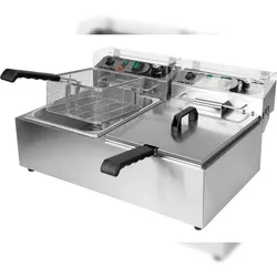 Yato Gastro Fritteuse 2x6L 2x3000W 425x580x305mm