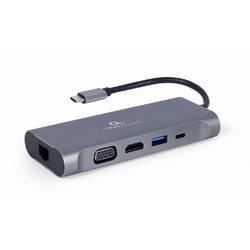 Gembird USB-C® Dockingstation A-CM-COMBO7-01 Passend für Marke Dockingstations: Universal