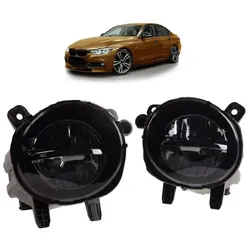 Set LED Nebelscheinwerfer Smoke Klarglas passend für BMW 3er F30/F31/F34/F35